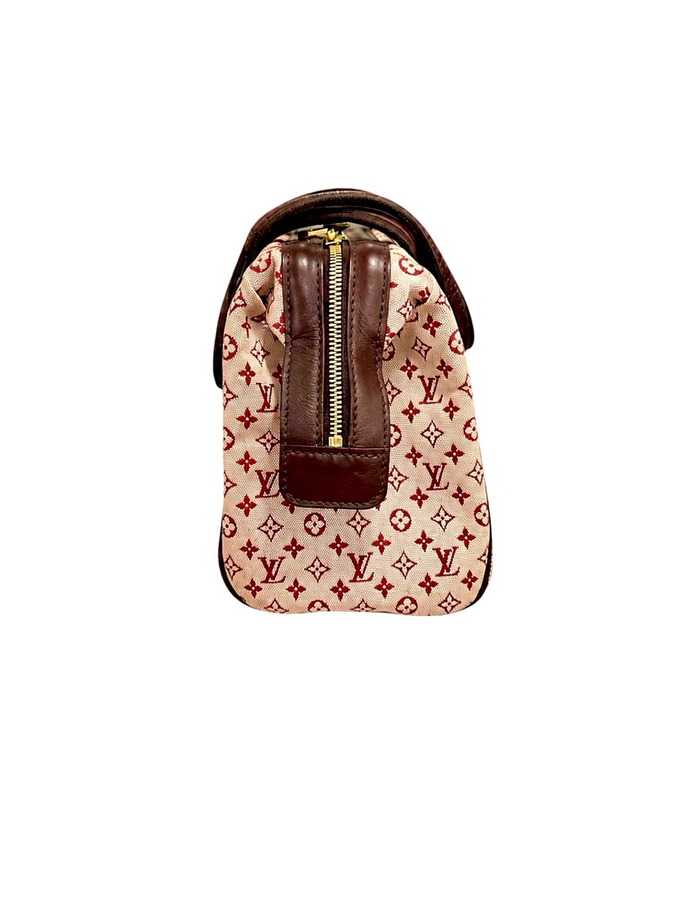 Louis Vuitton LV Monogram Logo Josephine GM PINK Lin Shoulder Bag Purse - Picture 9 of 14
